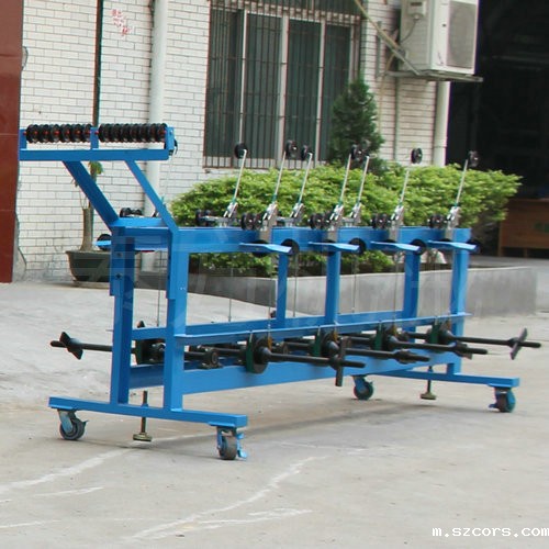 双排卧式被动放线架